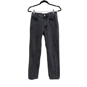 & Other Stories Women's Faded Black Straight Leg Denim Jeans Size 26